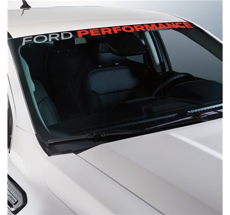 Ford Racing Ford Performance Ranger Windshield Banner - Wht/Red