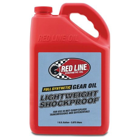 Red Line LightWeight ShockProof Gear Oil - Gallon