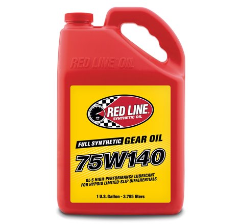 Red Line 75W140 GL-5 Gear Oil - Gallon