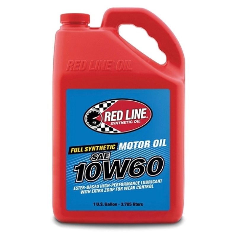 Red Line 10W60 Motor Oil - Gallon