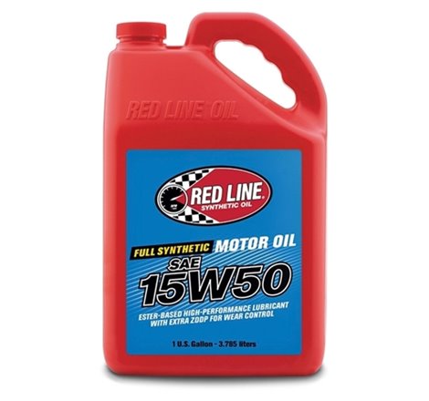 Red Line 15W50 Motor Oil - Gallon