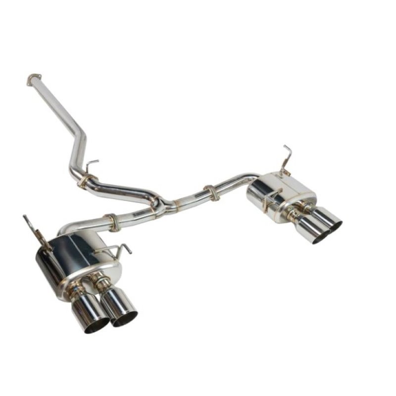 Remark 2022+ Subaru WRX Cat-Back Exhaust w/ Stainless Tip Cover