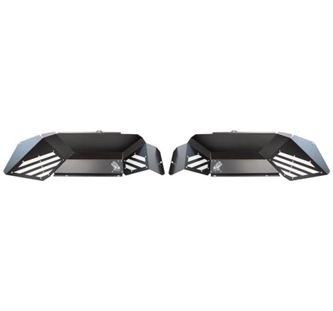 Fishbone Offroad 2020+ JT Gladiator Rear - Black Aluminum Inner Fenders