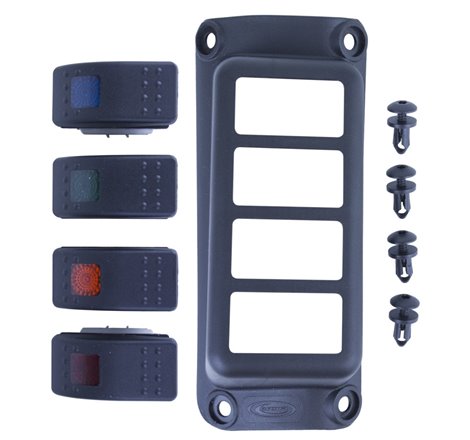 Daystar 2015-2018 Jeep Renegade 2WD/4WD - A-Pillar Rocker Switch Pod (Switches Included)