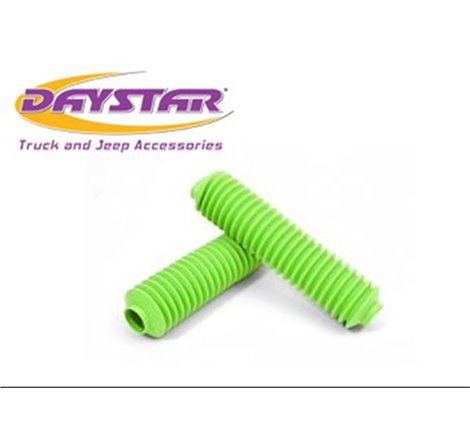 Daystar Shock Boots and Zip Ties Bagged Fluorescent Green Pair