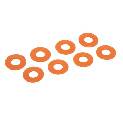 Daystar D-Ring Shackle Washers Set of 8 Fluorescent Orange