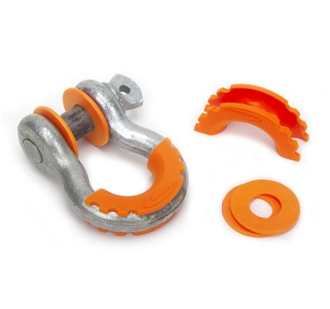 Daystar D-Ring Isolator and Washers Fluorescent Orange