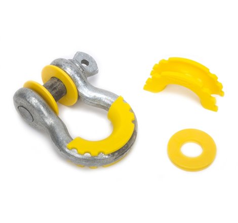 Daystar D-Ring Isolator and Washers Yellow