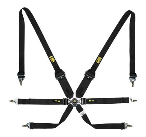 OMP Safety Harness One 2In Endurance Black Pull Down - (Fia 8853-2016)