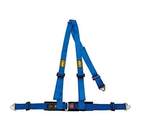 OMP 3 Point Harness - Blue