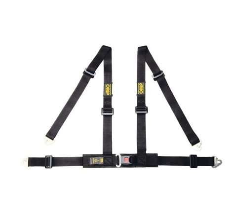 OMP 4 Point Harness - Black