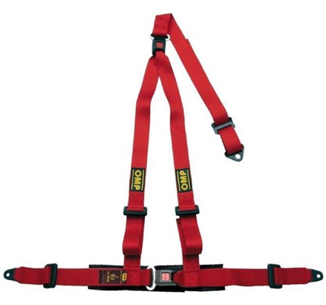 OMP 3 Point Harness - Black