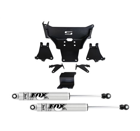 Superlift 05-22 F250/350 4WD Dual Steering Stabilizer Kit w/ Fox 2.0 Shocks (No Lift Req)