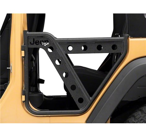 Officially Licensed Jeep 07-18 Jeep Wrangler JK HD Rear Adventure Doors w/ Jeep Logo