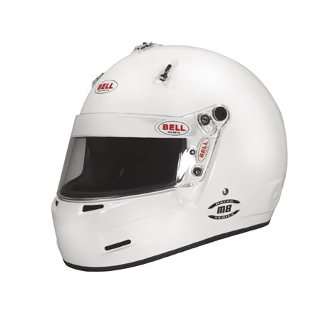 Bell M8 SA2020 V15 Brus Helmet - Size 58-59 (White)