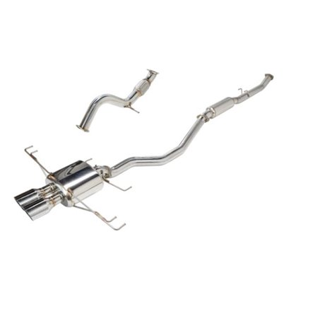 Remark 2023+ Honda Civic Type-R (FL5) Sports Touring Catback Exhaust/Front Pipe - Stainless Steel