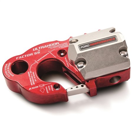 Ford Racing Factor 55 UltraHook w/Rope Guard - Red