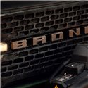 Ford Racing 2021+ Bronco Grille Lettering Overlay Kit - Bronze