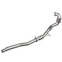 aFe Power Twisted Steel Down Pipe 3in 304 Stainless Steel w/ Cat 15-18 VW Golf R MKVII L4-2.0L (t)