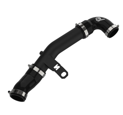 aFe 19-22 Hyundai Veloster N L4 2.0L (t) BladeRunner 2-1/2in Aluminum Hot Charge Pipe - Black