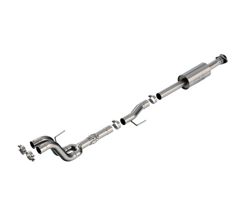 Borla 21-23 Ford Tremor 3.5L V6 AT 4WD 4DR CC SB 3in ATAK Mid-Section Exhaust