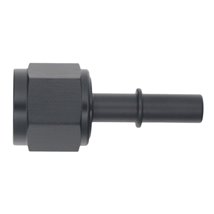 DeatschWerks 10AN Female Flare Swivel to 3/8in Male EFI Quick Disconnect - Anodized Matte Black