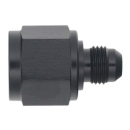 DeatschWerks 10AN Female Flare to 6AN Male Flare Reducer - Anodized Matte Black