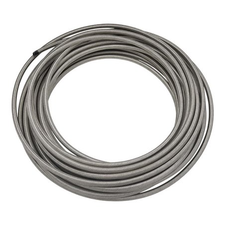 DeatschWerks 6AN Stainless Steel Double Braided CPE Hose - 50ft