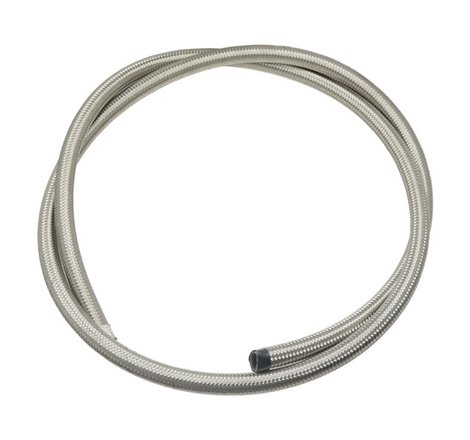 DeatschWerks 6AN Stainless Steel Double Braided CPE Hose - 6ft