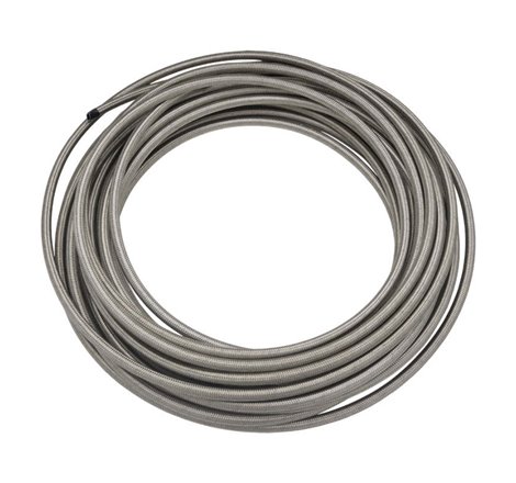DeatschWerks 8AN Stainless Steel Double Braided CPE Hose - 50ft