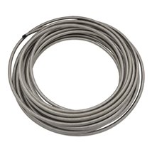 DeatschWerks 8AN Stainless Steel Double Braided CPE Hose - 50ft