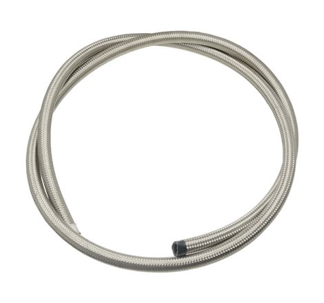 DeatschWerks 8AN Stainless Steel Double Braided CPE Hose - 6ft