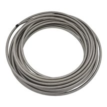 DeatschWerks 10AN Stainless Steel Double Braided CPE Hose - 50ft