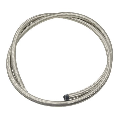 DeatschWerks 10AN Stainless Steel Double Braided CPE Hose - 6ft