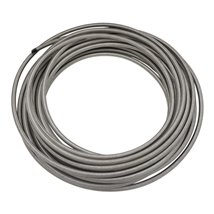 DeatschWerks 6AN Stainless Steel Double Braided PTFE Hose - 50ft