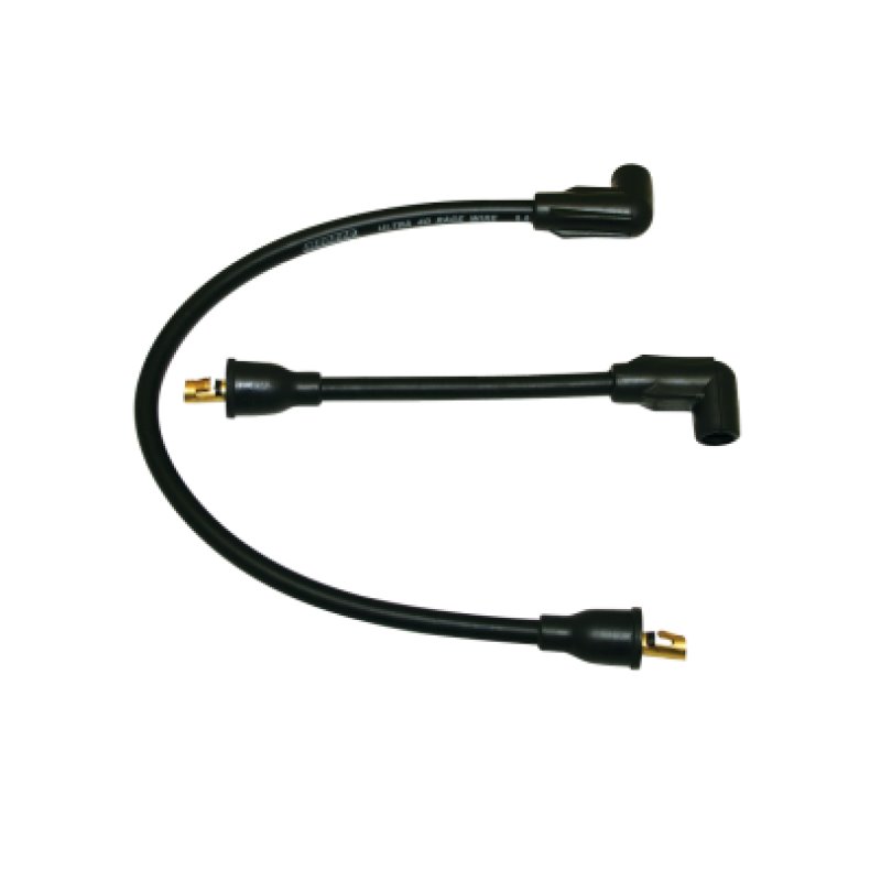 Moroso 80-84 H-D FL / 84-99 H-D FXST/FLST / 91-98 H-D FXD Ultra 40 Wire Set - Black