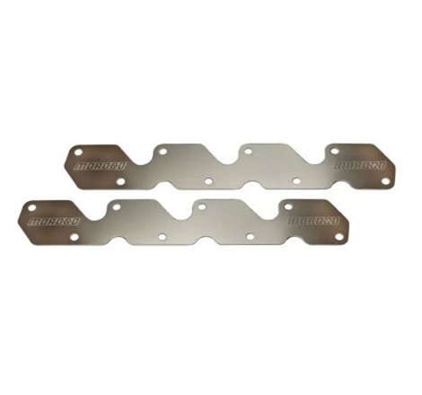 Moroso CFE SBX 4.5in Bore Space Heads Exhaust Block Off Storage Plate - Pair