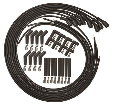 Moroso GM LS/LT 8.5mm Ultra 40 Universal Wire Set - Black w/90/135/Straight Plug Ends