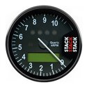Autometer Stack Display Tachometer 0-10.75K RPM - Black