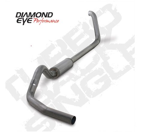 Diamond Eye KIT 4in TB SGL SS: 00-03 FORD 7.3L F250/F350