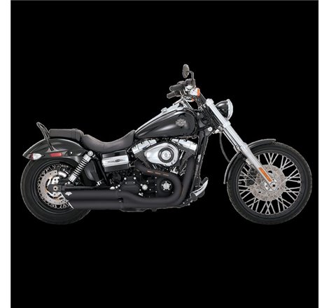 Vance & Hines HD Dyna Fatbob/Wide 08-17 3In Slip-On Exhaust