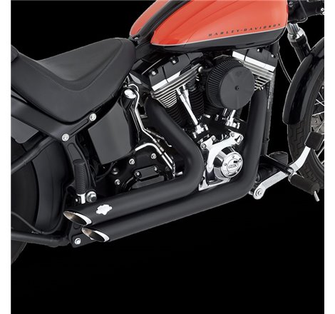 Vance & Hines HD Softail 12-17 Shortshots Staggered PCX Full System Exhaust