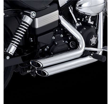 Vance & Hines HD Dyna 12-17 Shortshots Staggered Chrome PCX Full System Exhaust