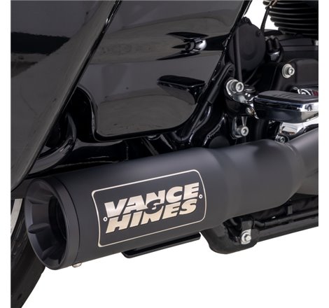 Vance & Hines HD HD Touring 17-22 HO 2-1 Black Full System Exhaust