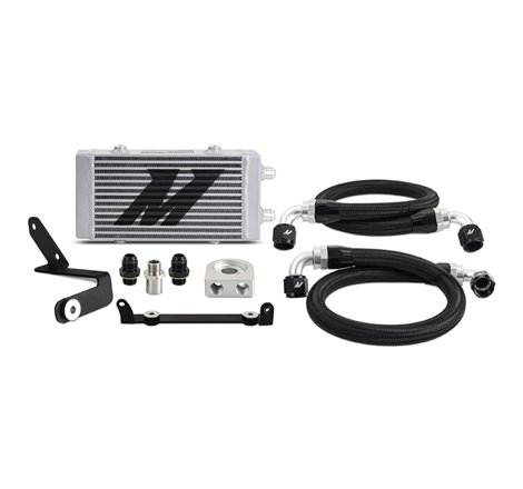 Mishimoto 2023+ Toyota GR Corolla Oil Cooler Kit - Thermostatic - Silver