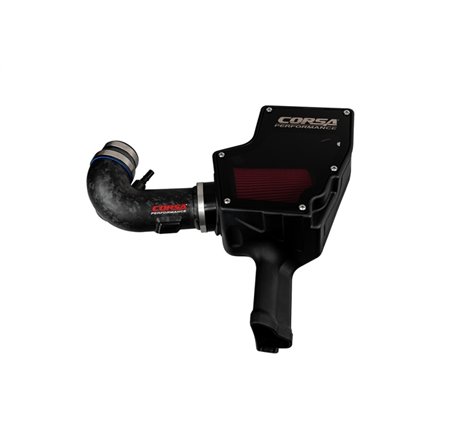 Corsa 18-23 Ford Mustang GT 5.0L V8 Forged Carbon Fiber Air Intake w/ DryTech 3D No Oil