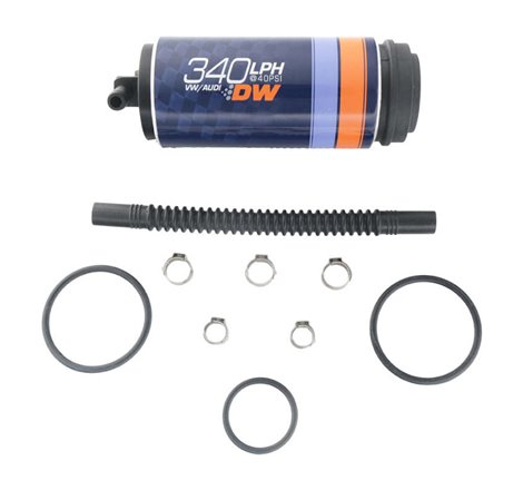 Deatschwerks DW340V Series 340lph In-Tank Fuel Pump w/ Install Kit For VW and Audi 1.8T FWD