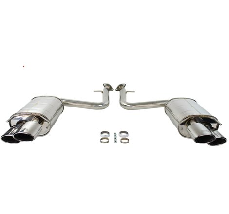 Invidia 15+ Lexus RC350/200T Stainless Steel Quad Rolled Tip Axle-Back Exhaust