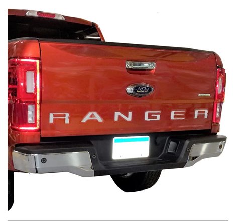 Putco 19-20 Ford Ranger - Stainless Steel Tailgate Letters RANGER