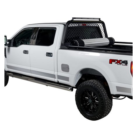Putco 17-20 Ford SuperDuty Super Cab 8ft Box Dually - 12pcs - 4.25in Wide SS Rocker Panels